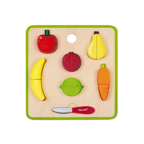 Janod - CHUNKY FRUITS AND VEGETABLES SET (2 credits 2個玩具代金)
