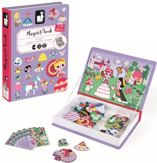 Janod - PRINCESSES MAGNETI'BOOK (2 Credits 2個玩具代金)(Toy Library Only)