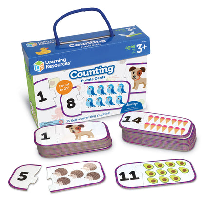 Learning Resources 計數拼圖卡片 (not available for Toy library)
