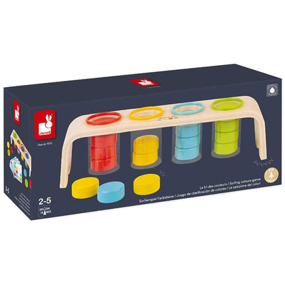 Janod - SORTING COLOURS GAME (2 credits 2個玩具代金)
