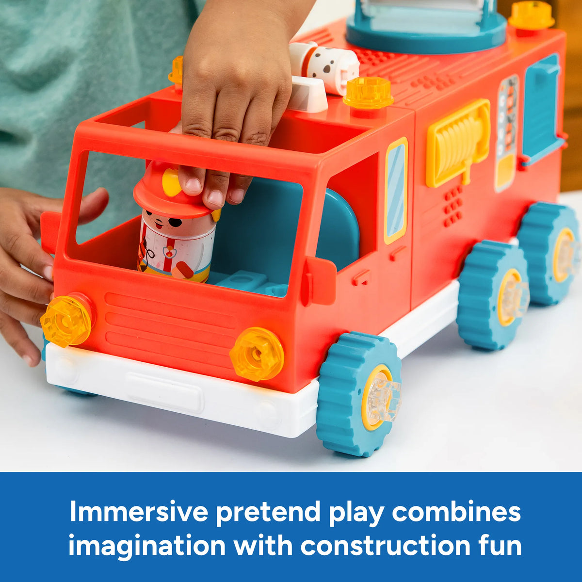Educational Insights Design & Drill® Bolt Buddies® 消防車 (not available for Toy library)