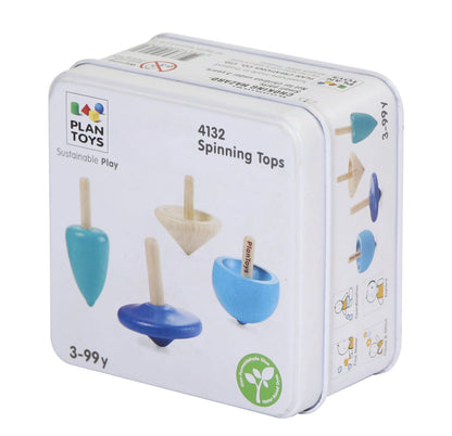 PlanToys - PLANMINI SPINNING TOPS(1 credit 1個玩具代金)(Toy Library Only)