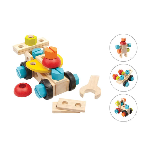 PlanToys - CONSTRUCTION SET (3 credits 3個玩具代金)(Toy Library Only)
