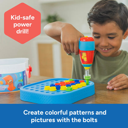 Educational Insights Design & Drill® Bolt-It Bucket™ (not available for Toy library)