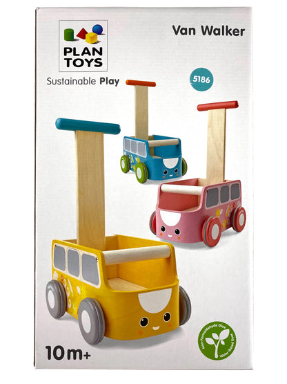 PlanToys -VAN WALKER - YELLOW (3 credits 3個玩具代金)(Toy Library Only)