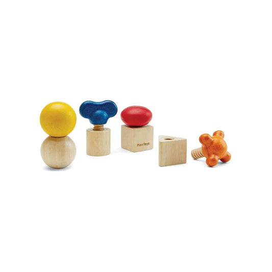 Plan Toys-螺帽和螺栓 (not available for Toy library)