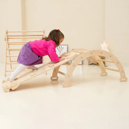Woodsandhearts - Pikler Arch + Ramp (5 credits 5個玩具代金)(Toy Library Only)