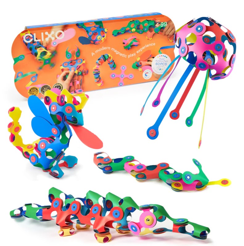 CLIXO-Super Rainbow Pack 60 pcs(3 Credits 3個玩具代金)