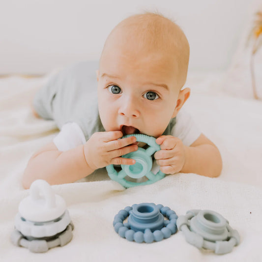 Jellystone- Designs Pastel Teething Stacker (Not Available for toy library)