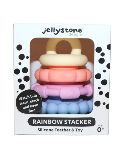 Jellystone- Designs Pastel Teething Stacker (Not Available for toy library)