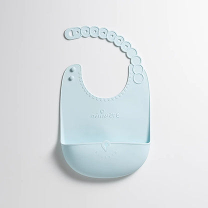 Miniware - Roll and Lock Silicone Bib (Not Available for toy library)
