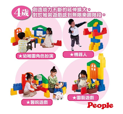 日本People-全身體感大積木(5 Credits 5個玩具代金)