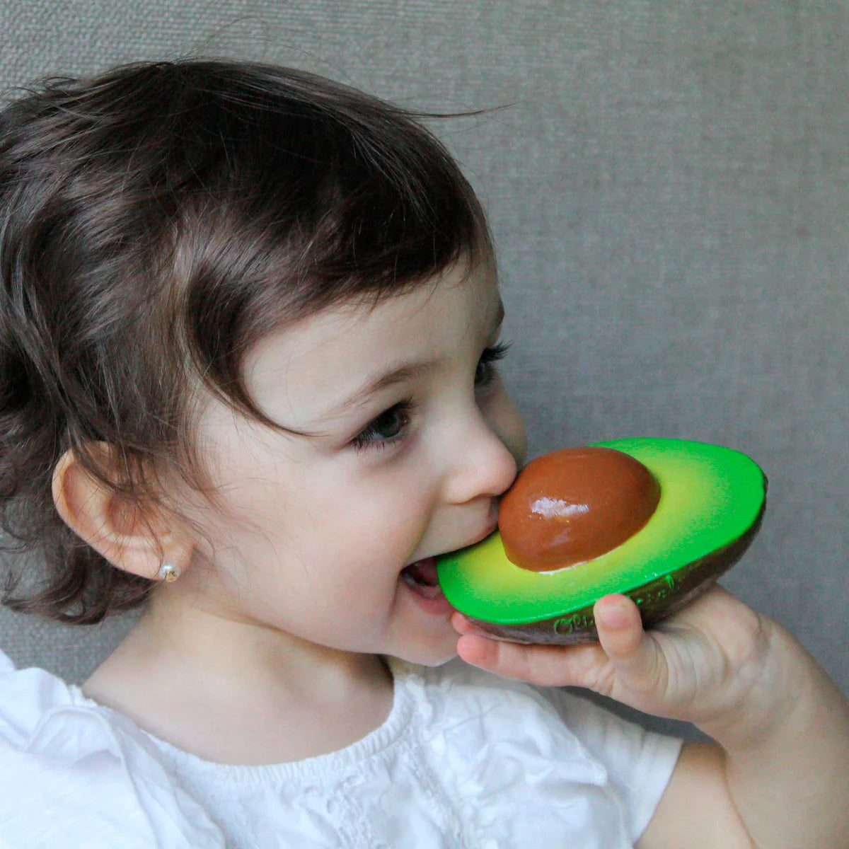 Oil & Carol - Avocado Teether (Not available for toy library)