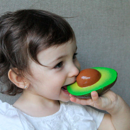 Oil & Carol - Avocado Teether (Not available for toy library)