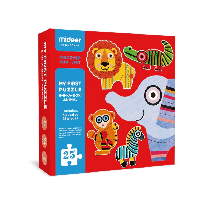 Mideer-my first puzzle-Animal(2 Credits 2個玩具代金)