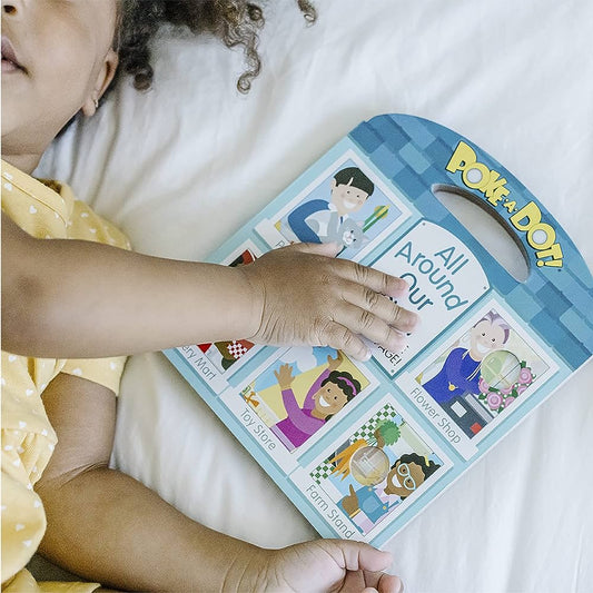 Melissa and Doug - Poke-a-Dot: All Around Our Town (2 CREDITS 2個玩具代金)(Only for toy library)