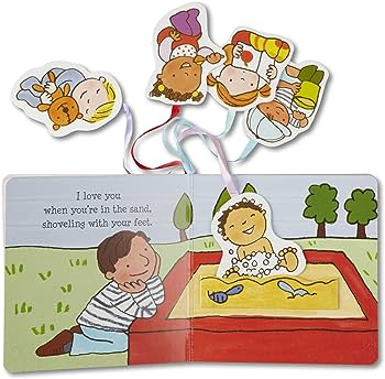 Melissa & Doug - I Love You All Day Long Board Book (1 Credit 1個玩具代金)(Toy Library Only)