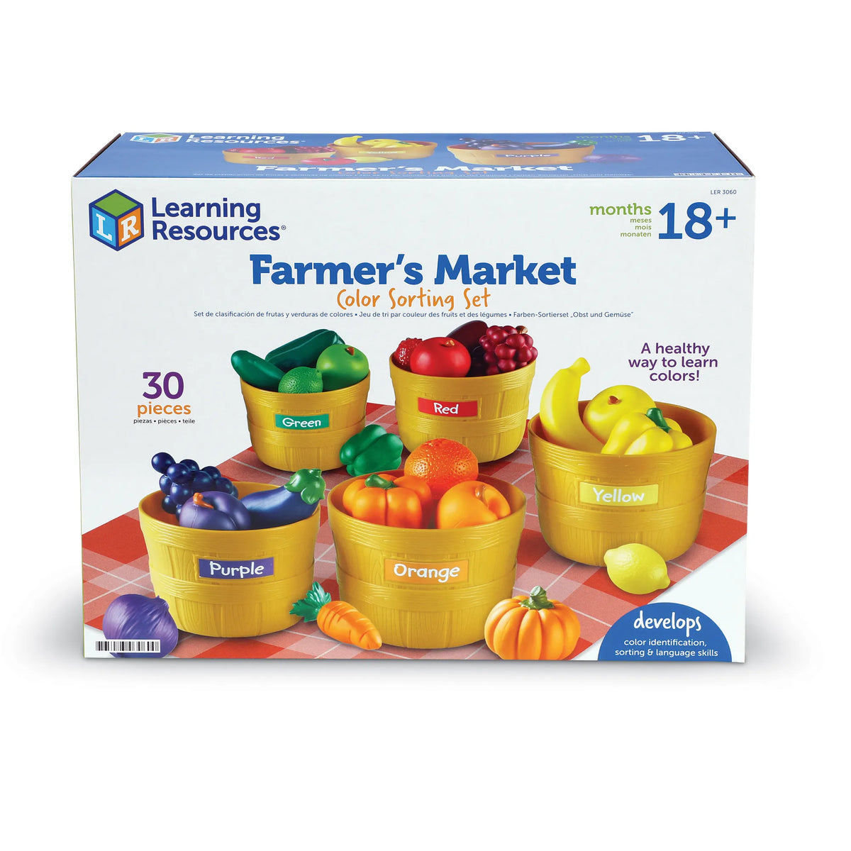 Learning Resources 農夫市集顏色分類套裝 (not available for Toy library)