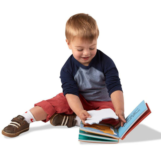 Melissa & Doug - Soft Shapes: Shapes Book(2 Credits 2 個玩具代金)(Only for toy library)