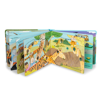 Melissa and Doug - The Wheels on the Bus Wild Safari Board Book (2 credits 2個玩具代金)(Toy Library Only)