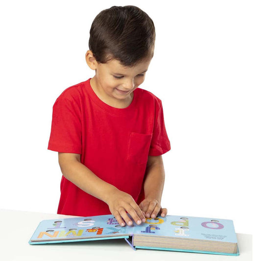 Melissa & Doug - Poke-a-Dot - An Alphabet Eye Spy Board Book(2 credits/2個玩具代金)(Toy Library Only)