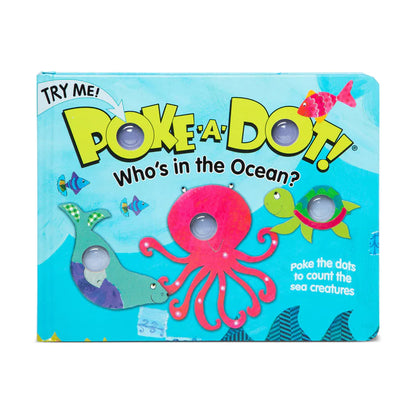 Melissa & Doug - Poke-A-Dot: Who's in the Ocean (2 credits 2個玩具代金)(Toy Library Only)