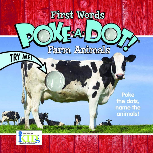 Innovative Kids - First Word Poke-A-Dot - Farm Animals(2 credits/2個玩具代金)
