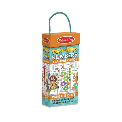 Melissa & Doug - Poke-a-Dot Numbers Learning Cards (2 credits 2個玩具代金)(Toy Library Only)