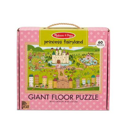 Melissa and Doug - Princess Fairyland 60 pcs puzzle (2 Credits 2個玩具代金) (Toy Library Only)