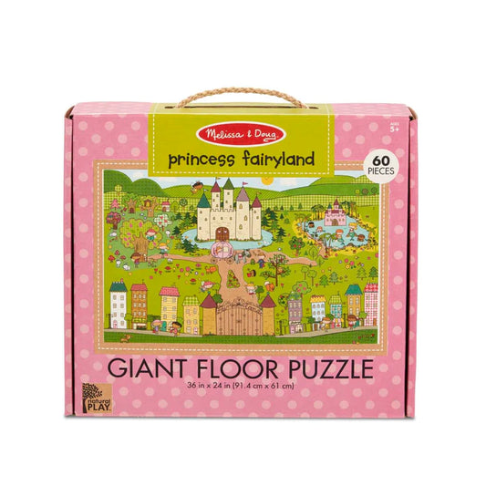 Melissa and Doug - Princess Fairyland 60 pcs puzzle (2 Credits 2個玩具代金) (Toy Library Only)
