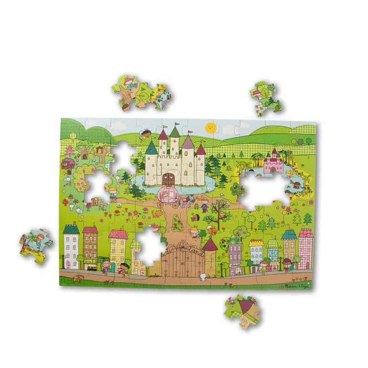 Melissa and Doug - Princess Fairyland 60 pcs puzzle (2 Credits 2個玩具代金) (Toy Library Only)