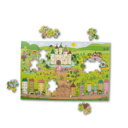 Melissa and Doug - Princess Fairyland 60 pcs puzzle (2 Credits 2個玩具代金) (Toy Library Only)