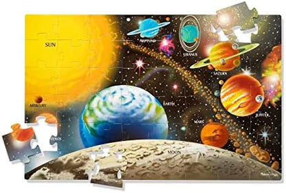 Melissa & Doug - Solar System Floor Puzzle (2 credits 2個玩具代金)(Toy Library Only)