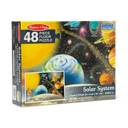 Melissa & Doug - Solar System Floor Puzzle (2 credits 2個玩具代金)(Toy Library Only)