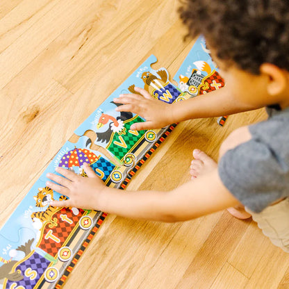 Melissa & Doug - Alphabet Express Floor Puzzle (2 credits 2個玩具代金)(Toy Library Only)