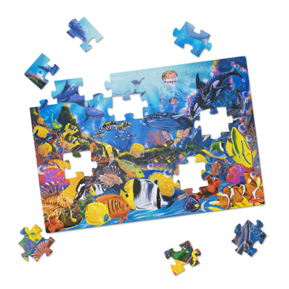 Melissa & Doug Underwater Ocean Floor Puzzle 48 pcs (2Credits 2個玩具代金)(Toy Library Only)