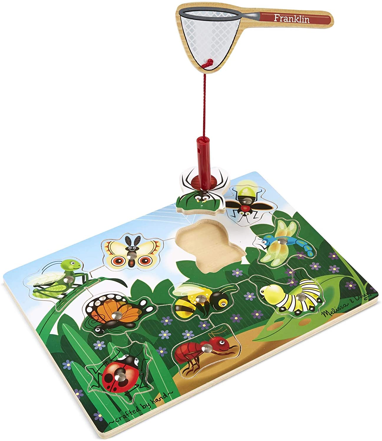 Melissa and Doug - Bug-Catching Magnetic Puzzle Game (2 Credits 2個玩具代金)(Toy Library Only)