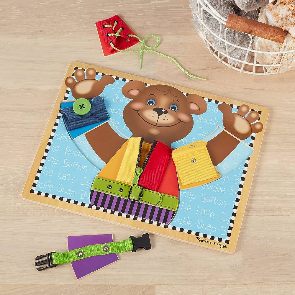 Melissa & Doug - Basic Skills Puzzle Board (2 credits 2個玩具代金)