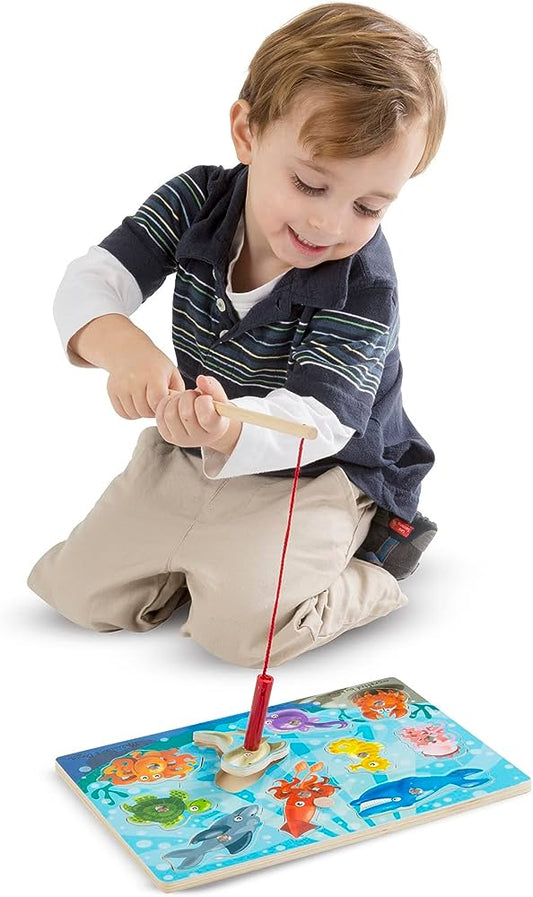 Melissa & Doug - Fishing Magnetic Puzzle Game (2 credits 2個玩具代金)(Toy Library Only)