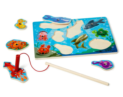 Melissa & Doug - Fishing Magnetic Puzzle Game (2 credits 2個玩具代金)(Toy Library Only)