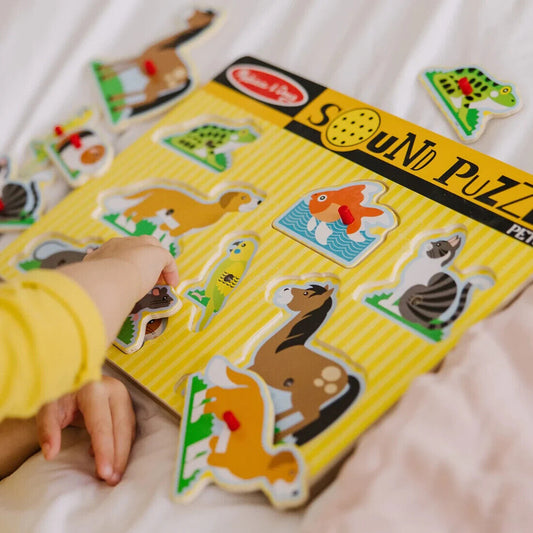 Melissa & Doug - Pets Sound Puzzle (2 credits 2個玩具代金)(Toy Library Only)