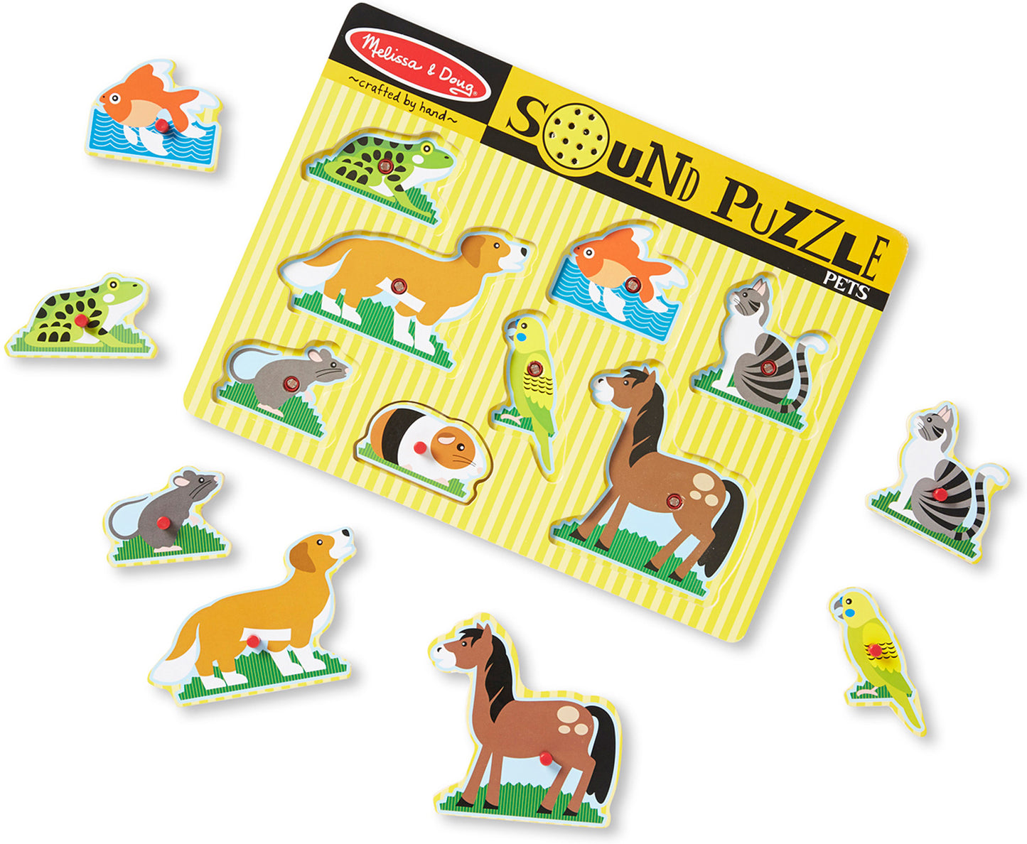 Melissa & Doug - Pets Sound Puzzle (2 credits 2個玩具代金)(Toy Library Only)