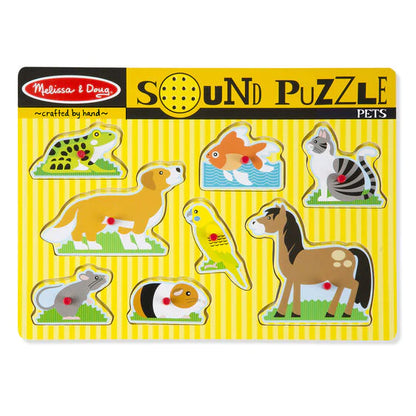 Melissa & Doug - Pets Sound Puzzle (2 credits 2個玩具代金)(Toy Library Only)