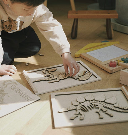 Wooden Archaeological Dinosaur Puzzle (2 Credits/2個玩具代金)(Only for toy library)