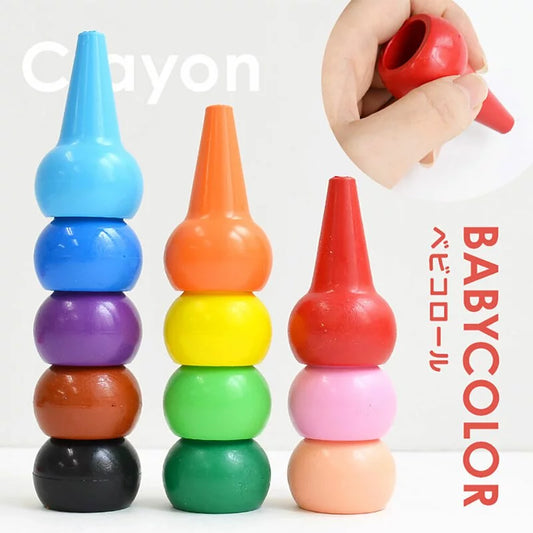 AOZORA-BabyColor兒童安全積木蠟筆 (12色) (not available for Toy library)