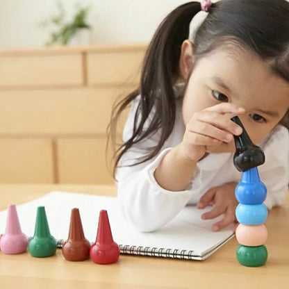 AOZORA-BabyColor兒童安全積木蠟筆 (12色) (not available for Toy library)
