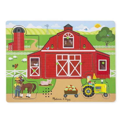 Melissa & Doug - Around The Farm Sound Puzzle (2 credits 2個玩具代金)
