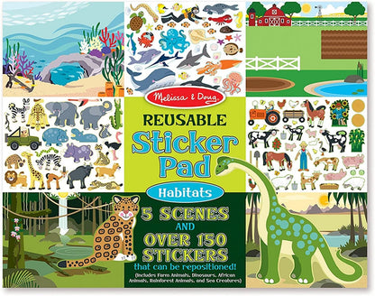 Melissa and Doug - Reusable sticker set (Not available for toy library)