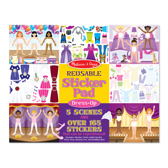 Melissa and Doug - Reusable sticker set (Not available for toy library)