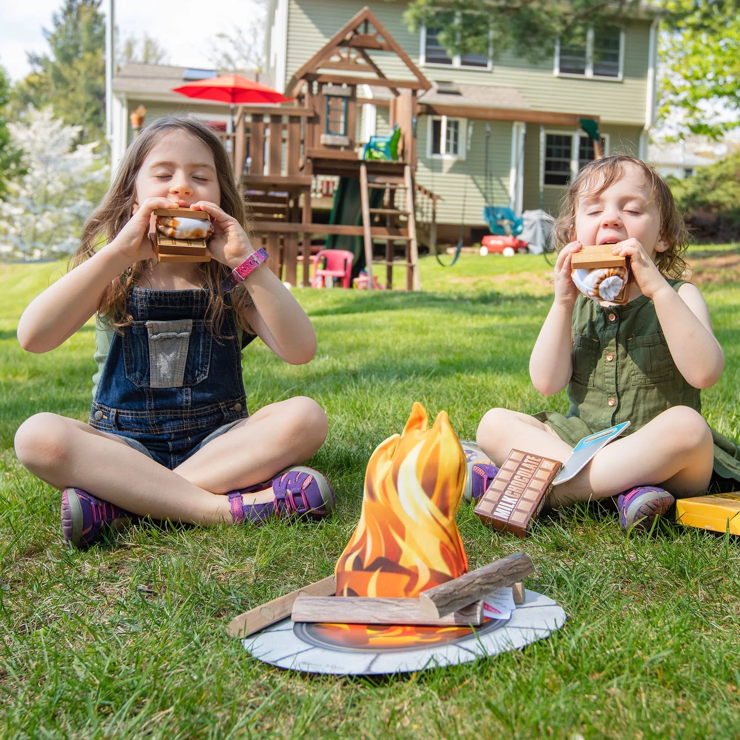 Melissa and Doug - Let's Explore Campfire S'mores Play Set (3 Credits 3個玩具代金)